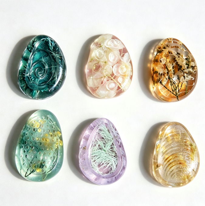 Textured Stress Relief Stone Resin Mold