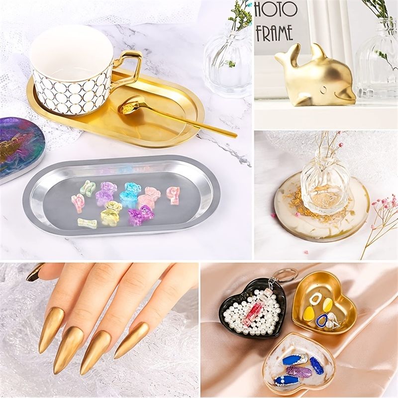 6 Jars 20ML Metallic Pigment Powder For Epoxy Resin