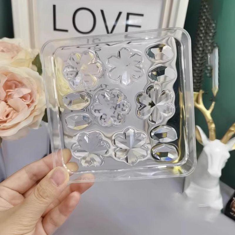 Handmade Crystal Snowflake Accessories Resin Mold