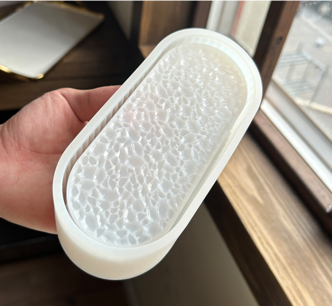 IntoResin Oval Diamond Storage Box Resin Mold