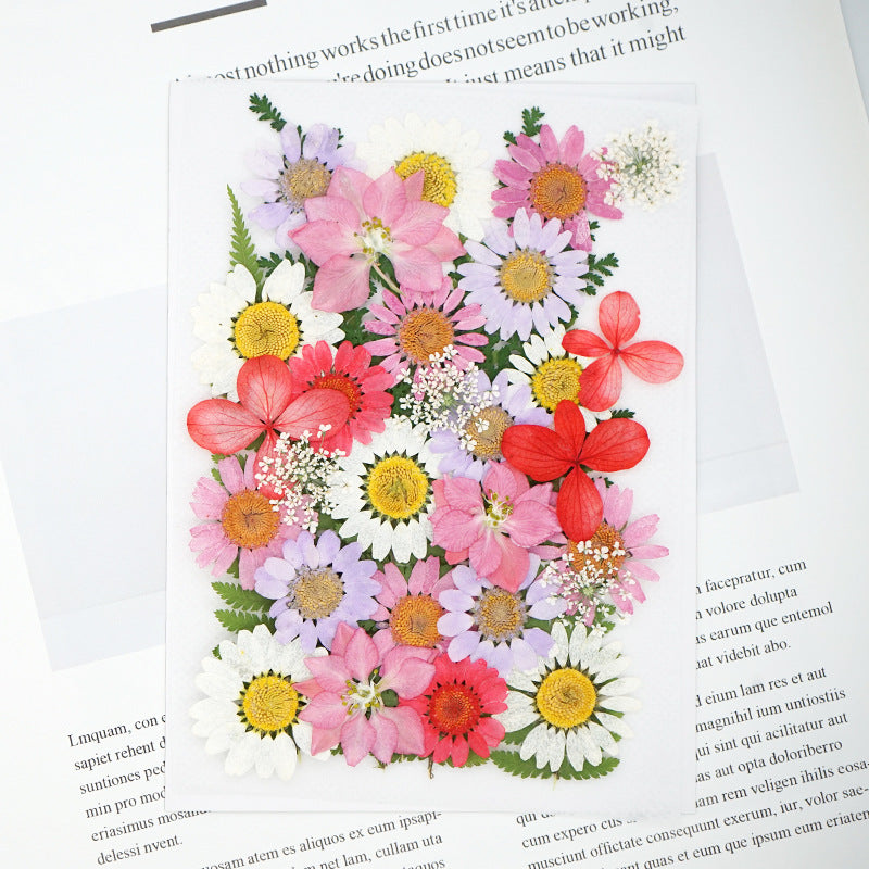 Accesorios de resina de flores prensadas secas