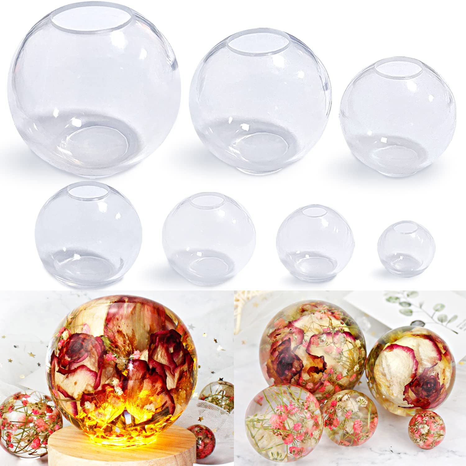 Transparent Silicone Mould Resin Universe Ball Epoxy Resin Molds Jewelry  Making - Price history & Review, AliExpress Seller - Innocent treasures  Store