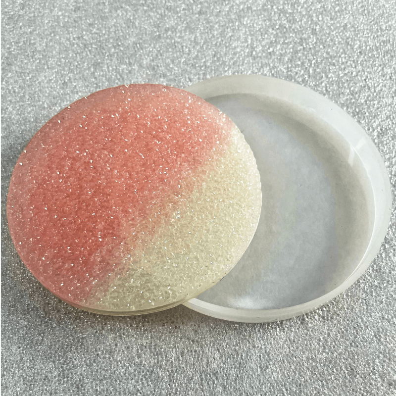 Relleno de drusa de resina, decoración de racimo de cristales para molde de resina de silicona