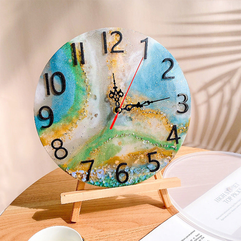 Round Clock Resin Mold Set of Clock Accessories – IntoResin