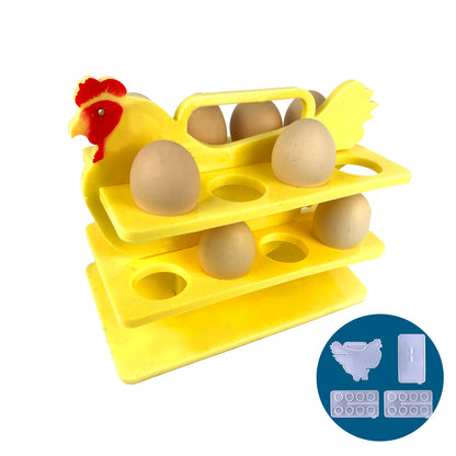 Egg Organizer Resin Mold