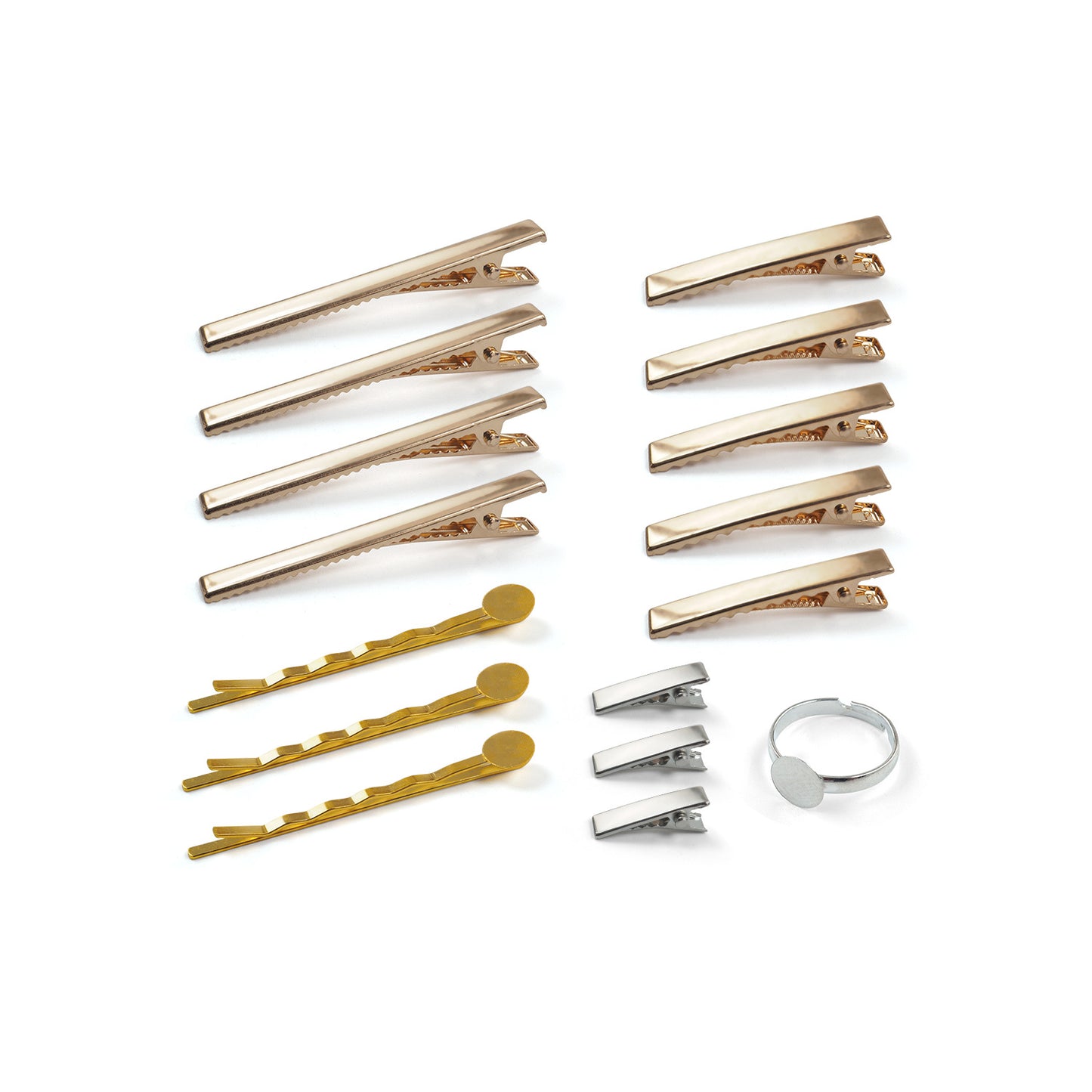 Molde de resina para joyería con forma de horquilla irregular