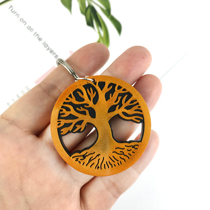 Tree of Life Shape Necklace Earrings Keychain Mold