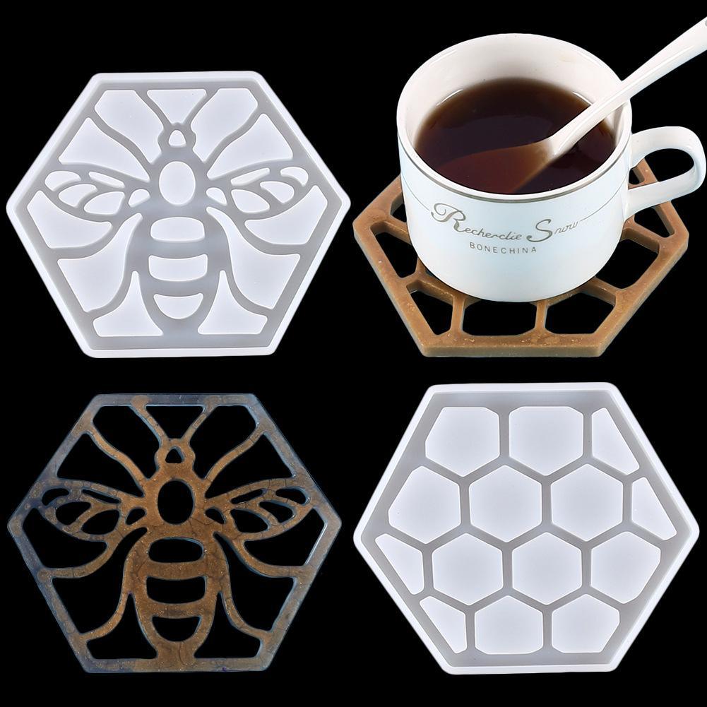 INTORESIN™ Bee Resin Coaster Mold – IntoResin