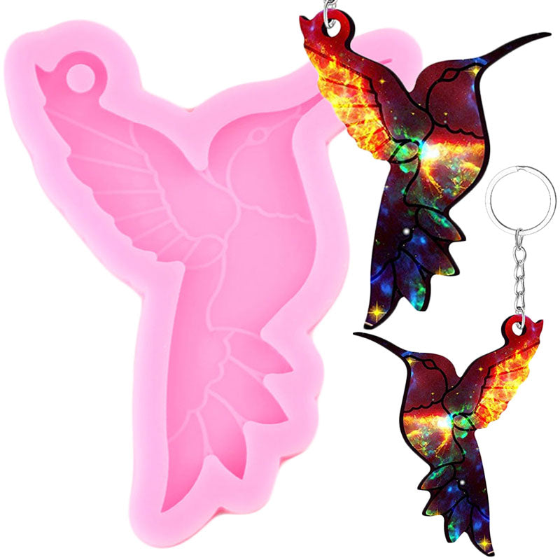 Hummingbird Resin Mold Keychain Mold Resin Jewelry Molds – IntoResin