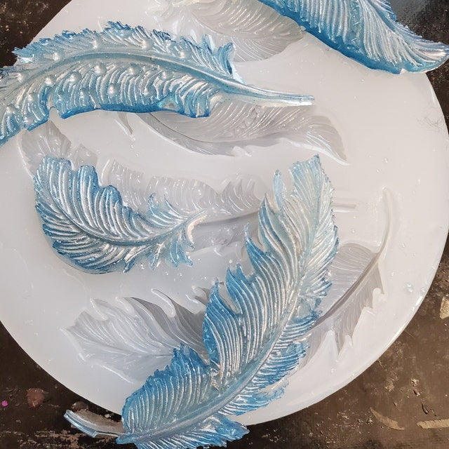 Resin Feather Silicone Mold