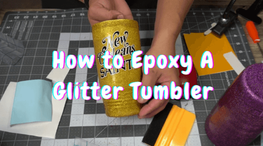 How to Epoxy A Glitter Tumbler 101 - IntoResin