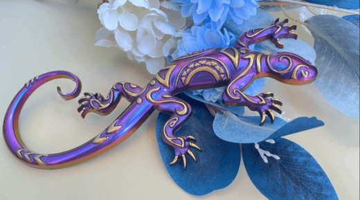 How to Make Ornamental Resin Chameleon