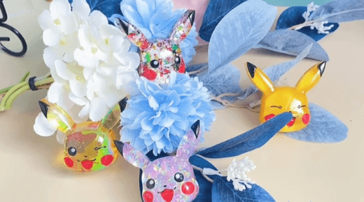 How to Make Pikachu Resin Decorative Pieces