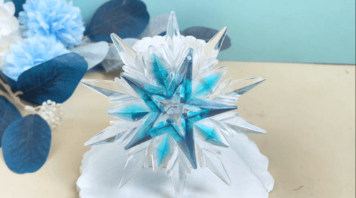 Resin Snowflakes Ideas for Resin Beginners - Step by Step Instruction
