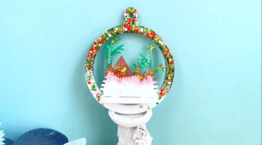 How to Make A Charming Miniature Christmas Home Decoration