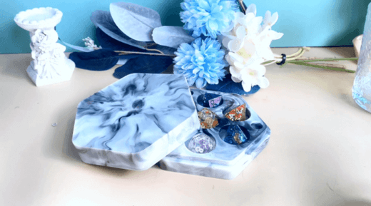 How to Make a Resin Hexagonal Dice Box