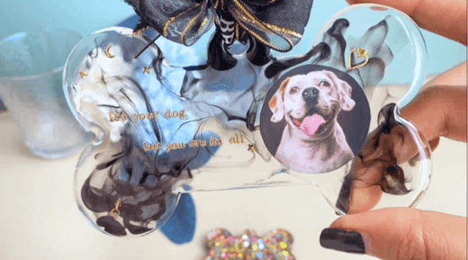 How to Make Delightful Resin Dog Tags