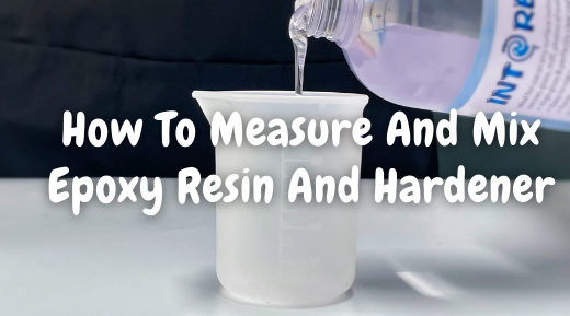 How to Measure And Mix Epoxy & Hardener