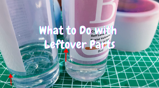 Do not Throw Away Leftover Resin or Hardener in the Bottle!