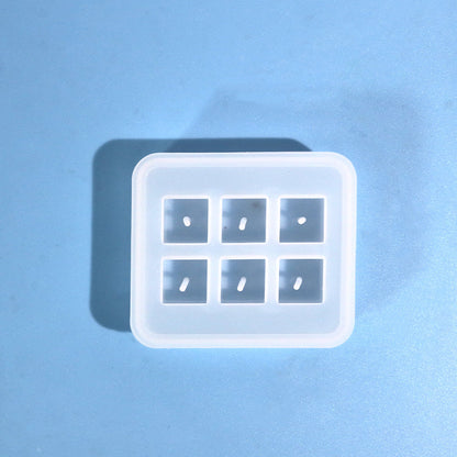 2Pcs Little Cube Pendant Mold for Resin
