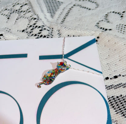 Molde de resina para colgante de gatito lindo hecho a mano 