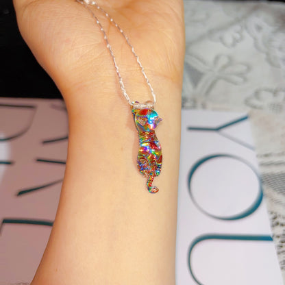 Molde de resina para colgante de gatito lindo hecho a mano 