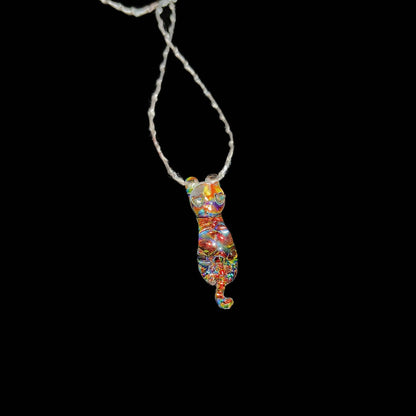 Molde de resina para colgante de gatito lindo hecho a mano 