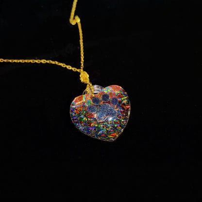 Handmade Puffy Heart with Claw Jewelry Pendant Resin Mold