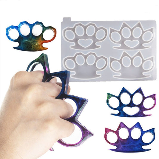 DIY Resin Knuckle Silicone Ring Mold Mirror Mold
