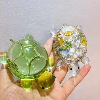 Handmade Turtle Flip-Top Storage Box Resin Mold