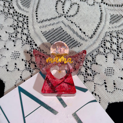 Handmade Mama Angel Hanging Resin Mold