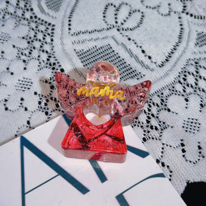 Handmade Mama Angel Hanging Resin Mold