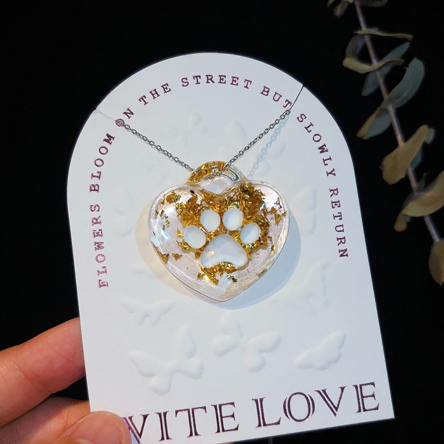 Handmade Puffy Heart with Claw Jewelry Pendant Resin Mold