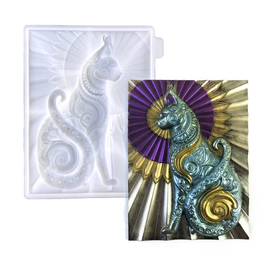 Sacred Cat Ornament Resin Mold