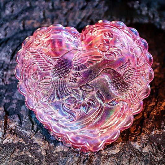 Handmade Hummingbird Heart Storage Box Resin Molds