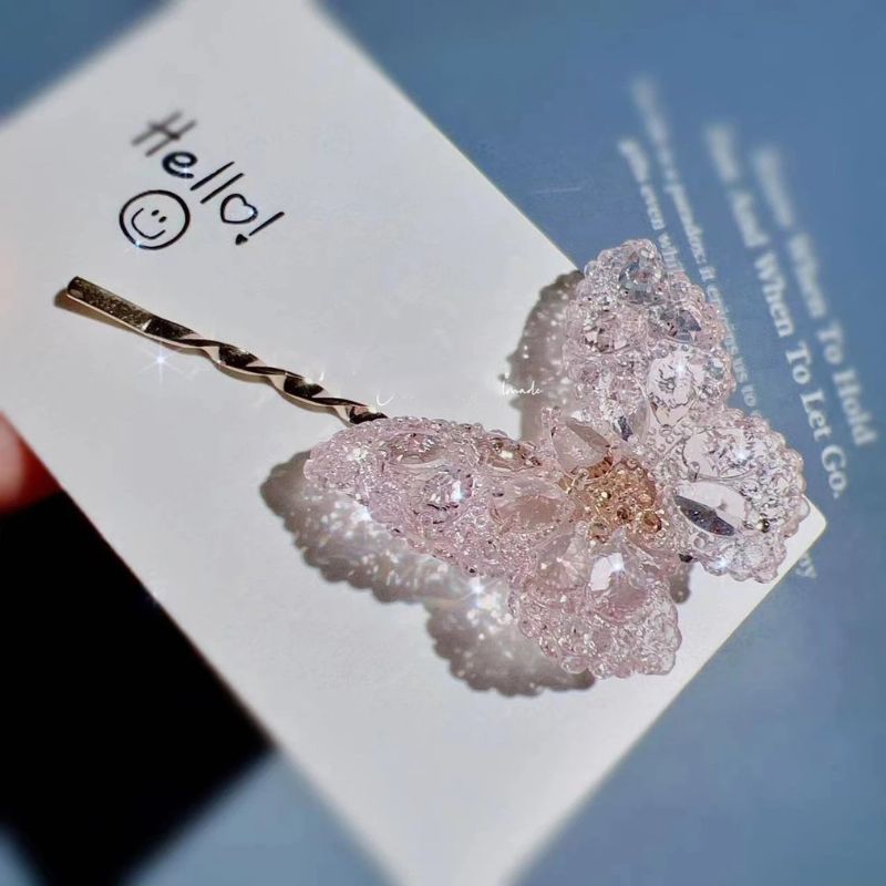 Handmade Diamond Butterfly Accessories Resin Mold