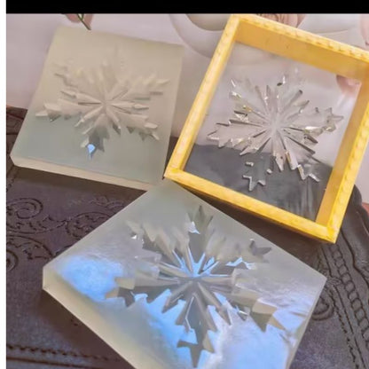 Handmade Snowflake Hanging Decoration Resin Mold