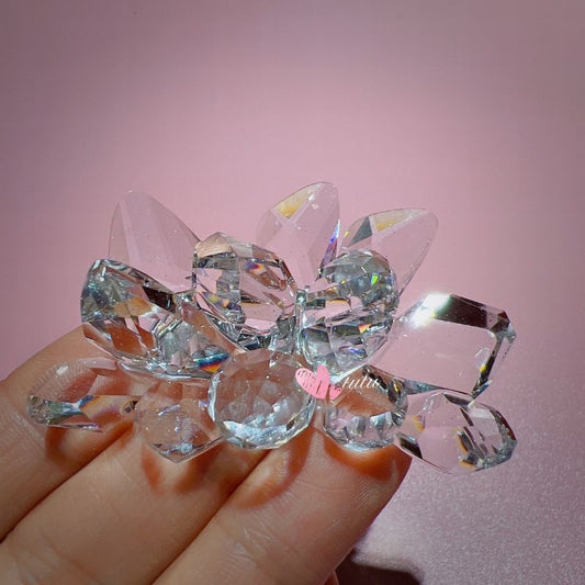 Handmade Ultra Bright Cluster Crystal Ornament Resin Molds