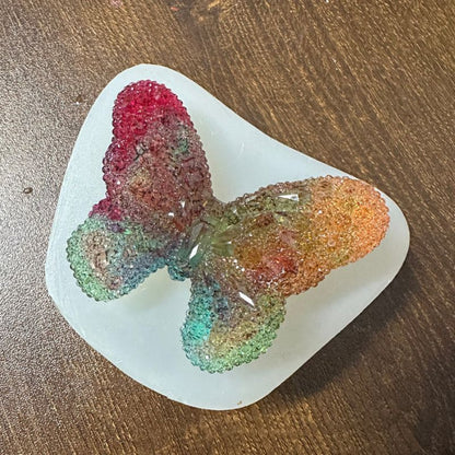 Handmade Diamond Butterfly Brooch Decoration Resin Molds