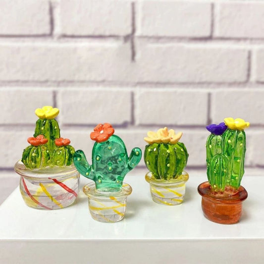 Handmade Cute Cactus Ornament Resin Mold