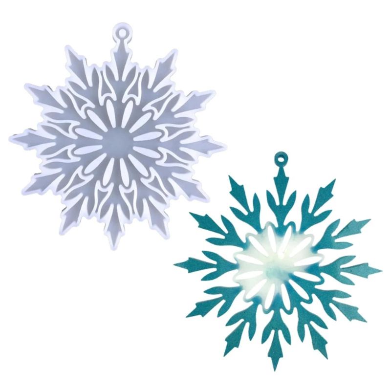 Snowflake Hanging Decoration Resin Mold
