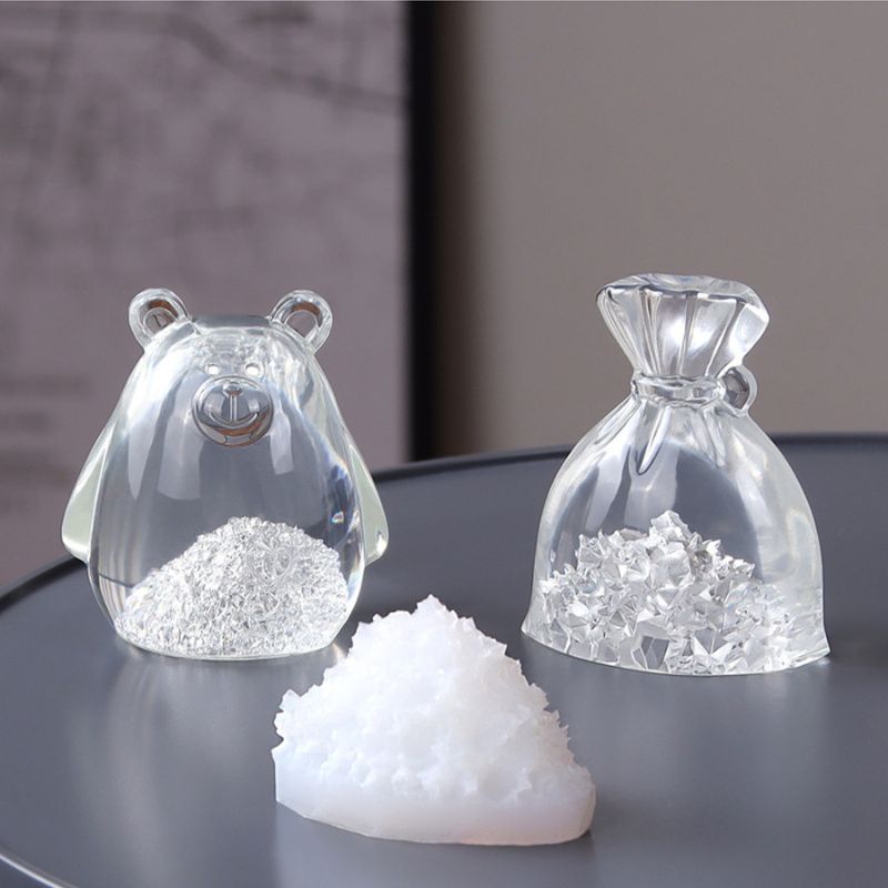 9pcs Resin Filling Decoration Crystal Cluster for Silicone Resin Mold