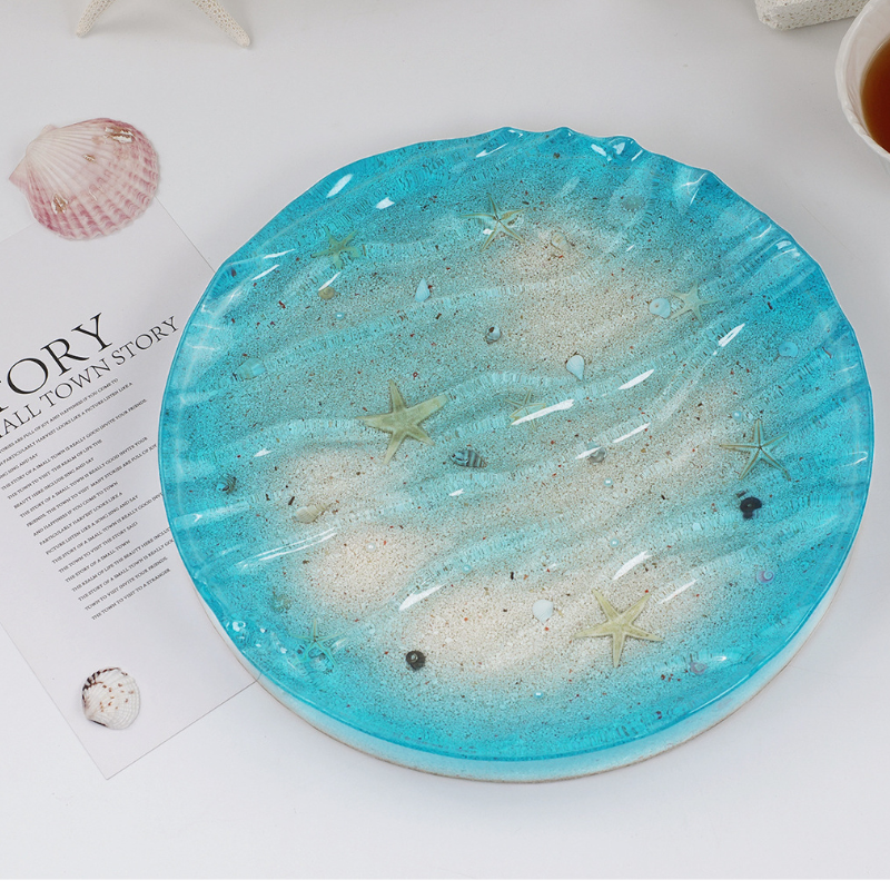 Large Wave Tray Resin Molds
