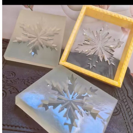 IntoResin Handmade Snowflake Hanging Resin Mold