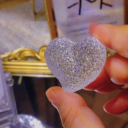 Handmade Cluster Crystals Heart Star Decoration Resin Molds