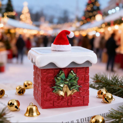 Christmas Chimney Storage Jar Resin Mold