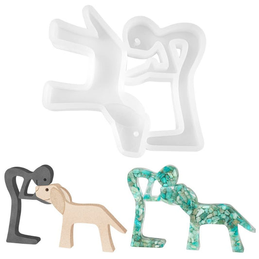 I Love My Puppy Ornament Resin Mold