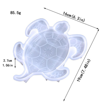 Sea Turtle Ornament Resin Mold