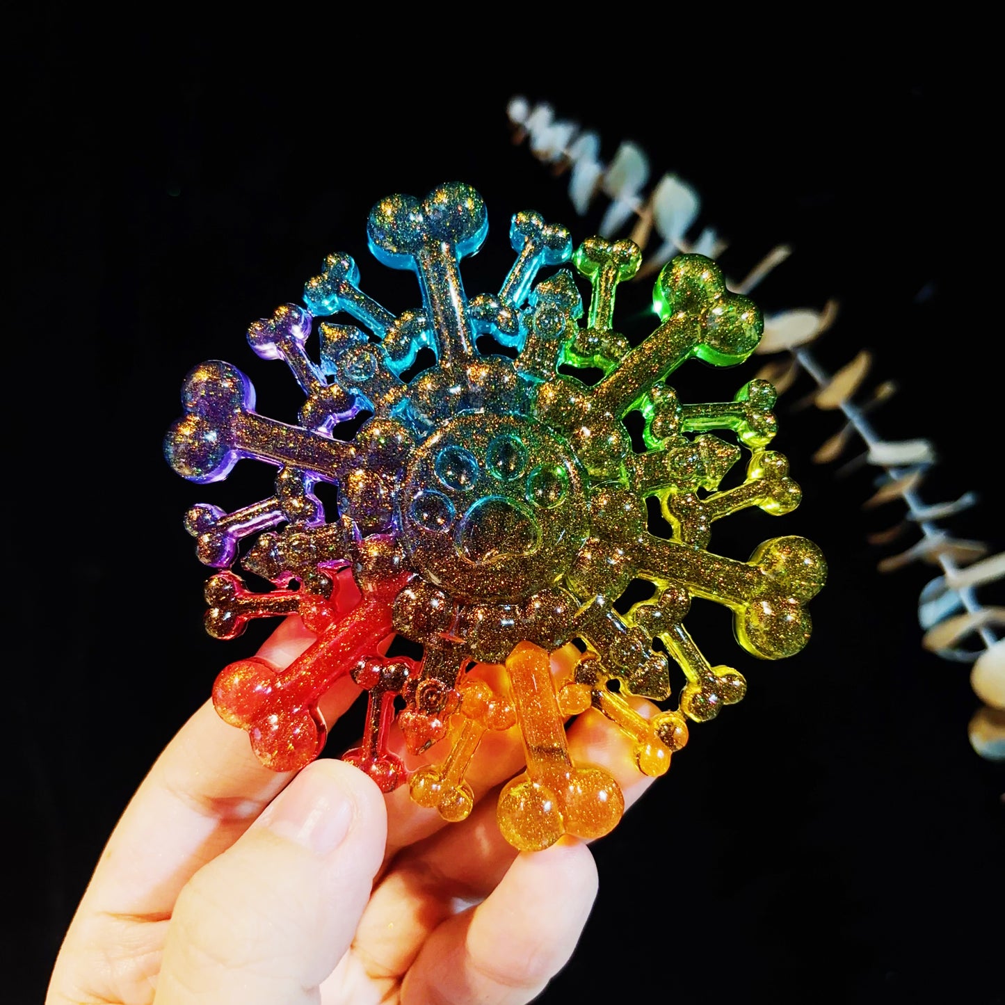 IntoResin® Original Handmade Bones&Fire Hydrants Snowflake Mold