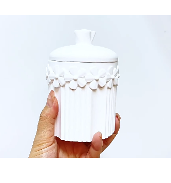 Resin Mold with Patterned Storage Jars
